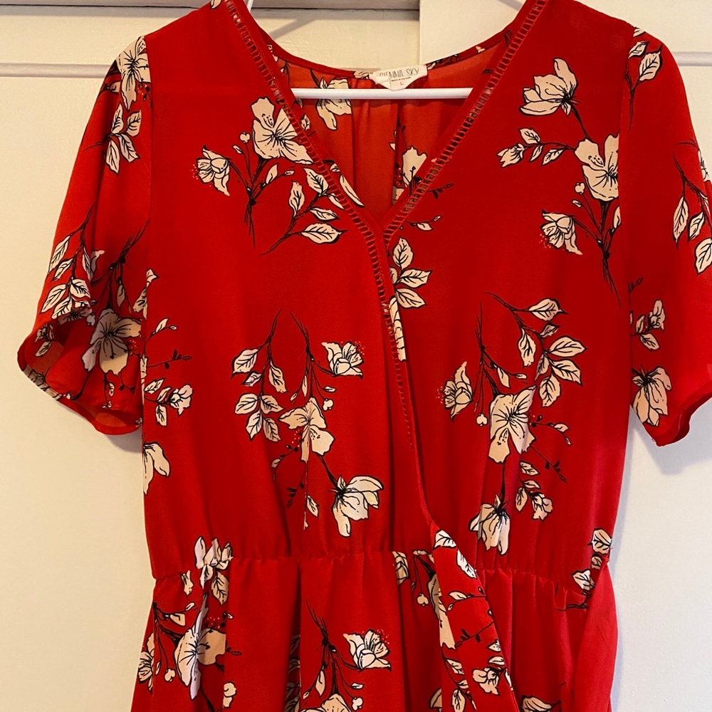 MIDI wrap dress